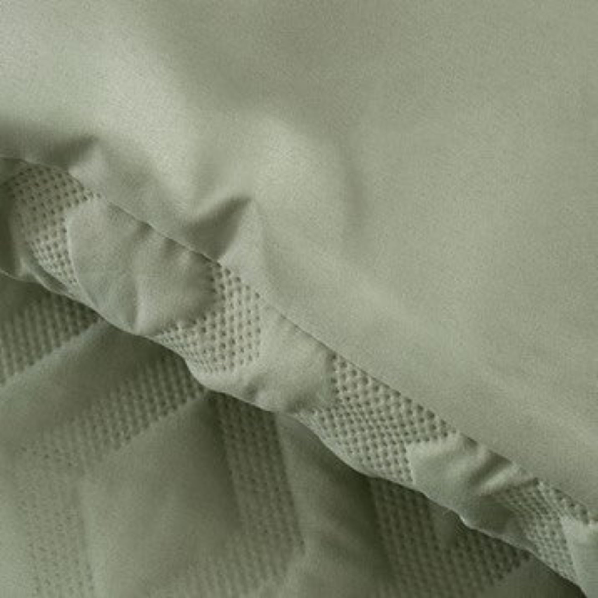 Catherine Lansfield Jacob Geo Green Duvet Cover Set - Jacob Geo Sage Single Duvet Set - Single Sterling Home 3