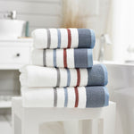 Portland Blue bath Towel - Portland Towel Denim - Bath Sterling Home 1