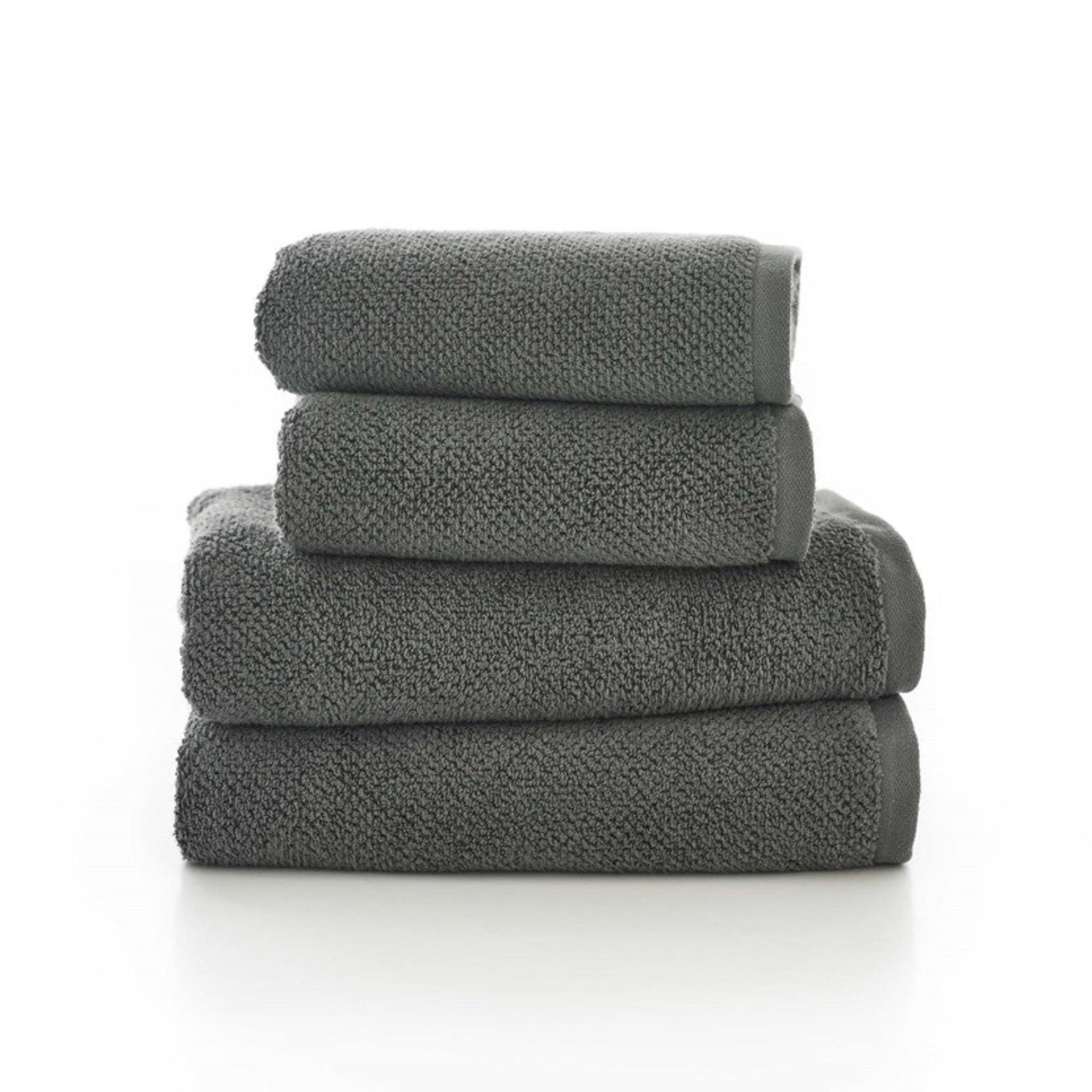 Quik Dri Grey Bath Towel - DISC Charcoal Quik Dri Towel Bath - Bath Sterling Home 2