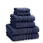Zero Twist Blue Hand Towel - SALE CL Hand Towel Navy - Hand Sterling Home 2