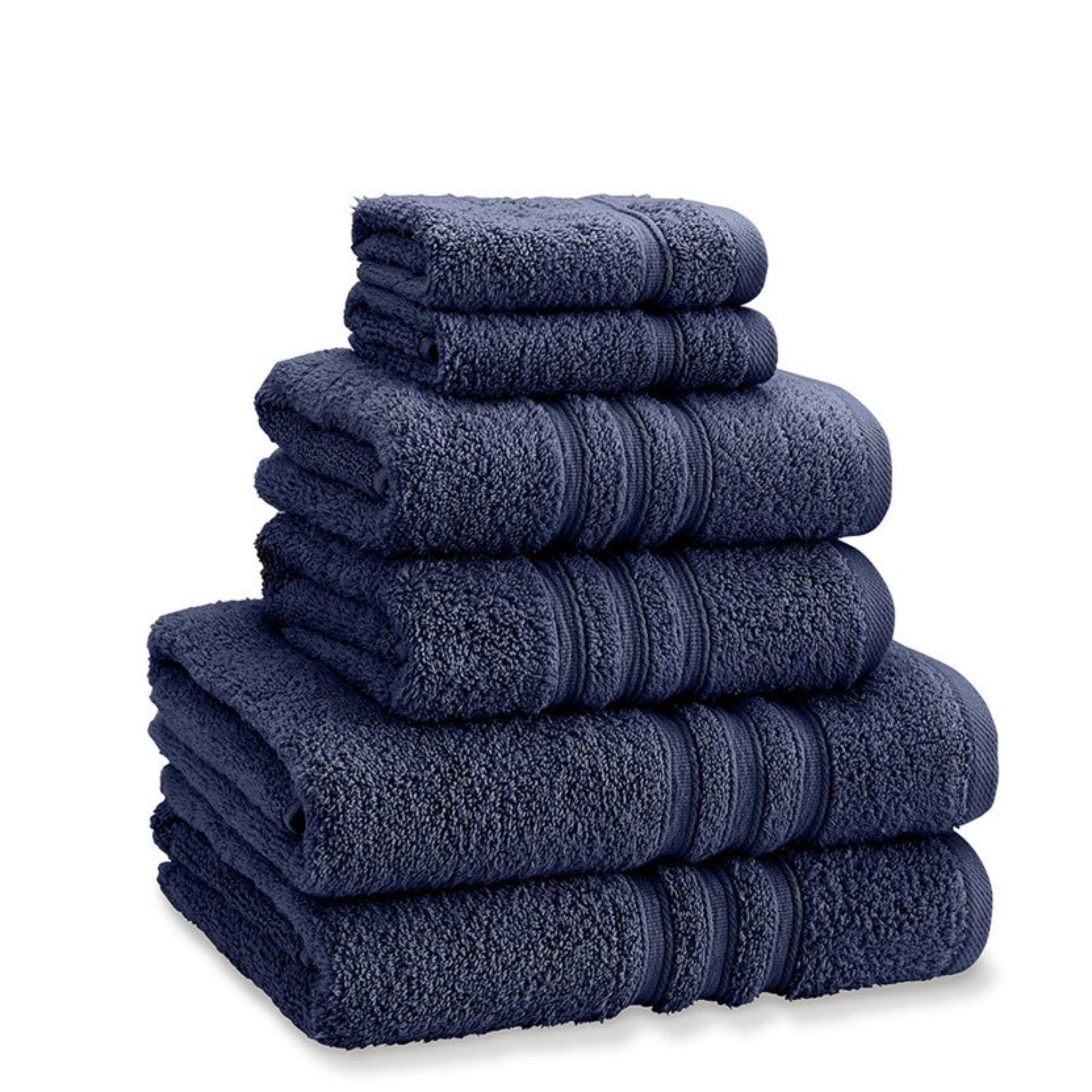 Zero Twist Blue Hand Towel - SALE CL Hand Towel Navy - Hand Sterling Home 2