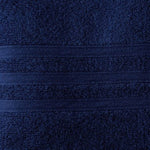 Zero Twist Blue Hand Towel - SALE CL Hand Towel Navy - Hand Sterling Home 5
