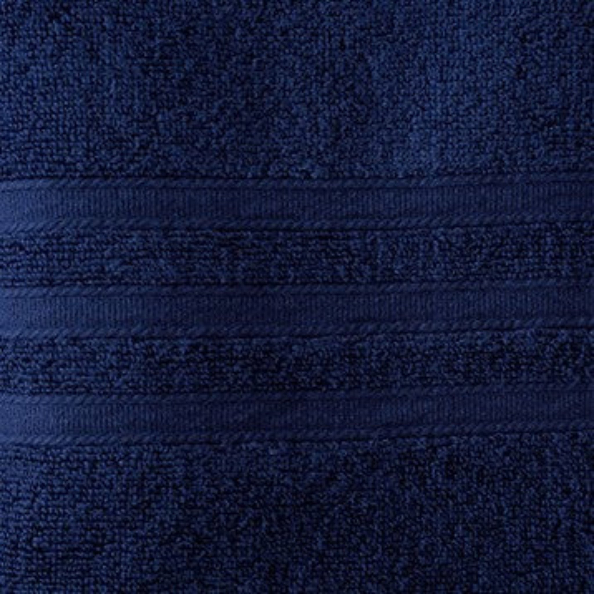 Zero Twist Blue Hand Towel - SALE CL Hand Towel Navy - Hand Sterling Home 5