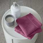 Zero Twist Pink Hand Towel - SALE CL Hand Towel Raspberry - Hand Sterling Home 1