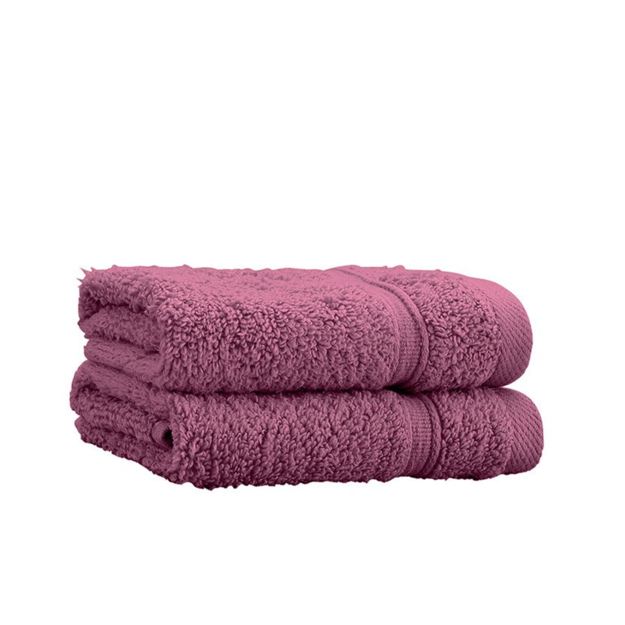 Zero Twist Pink Hand Towel - SALE CL Hand Towel Raspberry - Hand Sterling Home 2