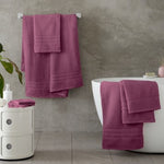 Zero Twist Pink Hand Towel - SALE CL Hand Towel Raspberry - Hand Sterling Home 3