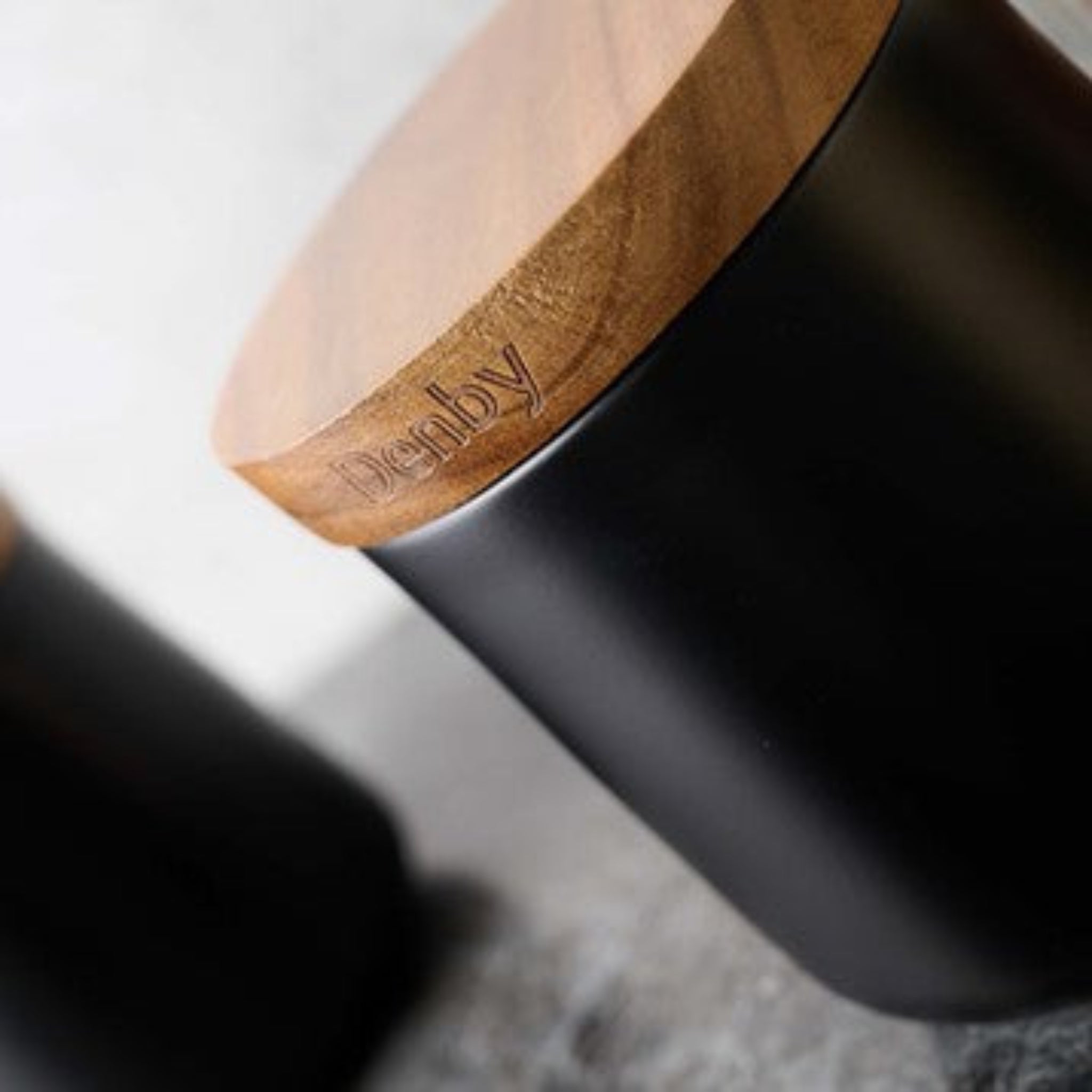 Denby Storage Canisters Black Set Of 3 - Denby Storage Canisters Set Of 3 Black Sterling Home 3