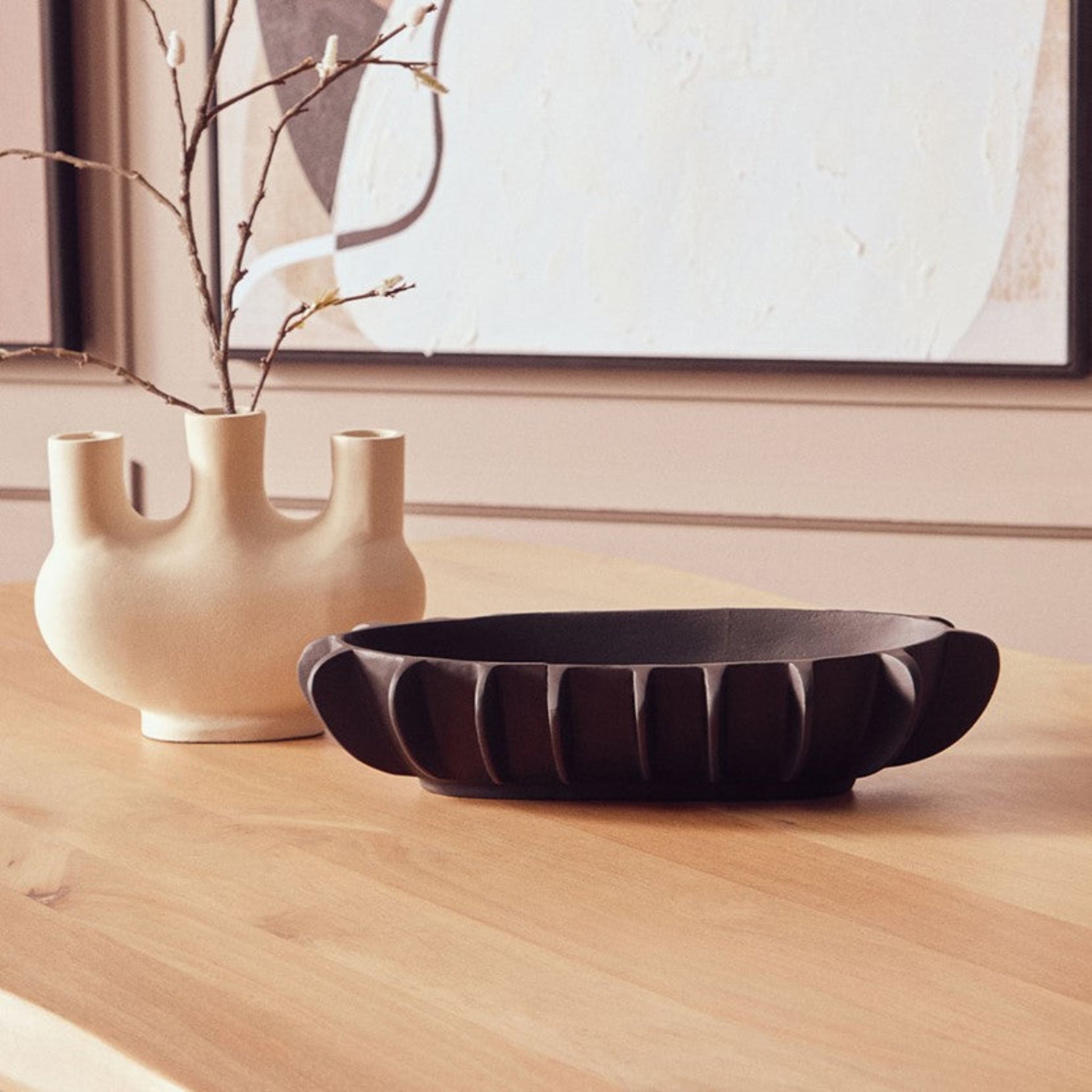 Hapax Black Bowl Sterling Home 1