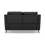 Revel 2 Seater Recliner Sofa - 2 Seater Sofa with 2 Power Recliners Cat 20S - Power Recliner with USB — BXS-023C BLACK, gallery image 2