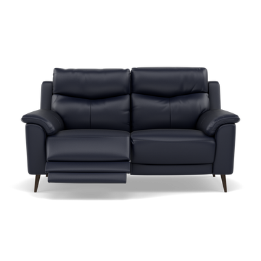 Revel 2 Seater Recliner Sofa - 2 Seater Sofa with 2 Power Recliners Cat 20S - Power Recliner with USB 2 Seater Sofas Sterling Home 23 BXS-036C NAVY