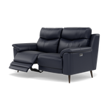 Revel 2 Seater Recliner Sofa - 2 Seater Sofa with 2 Power Recliners Cat 20S - Power Recliner with USB — BXS-036C NAVY, gallery image 3