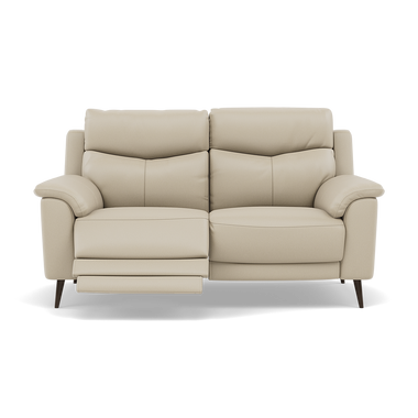 Revel 2 Seater Recliner Sofa - 2 Seater Sofa with 2 Power Recliners Cat 20S - Power Recliner with USB 2 Seater Sofas Sterling Home 15 BXS-041E SILVER GREY