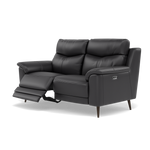 Revel 2 Seater Recliner Sofa - 2 Seater Sofa with 2 Power Recliners Cat 20S - Power Recliner with USB — BXS-058E SHALE, gallery image 3