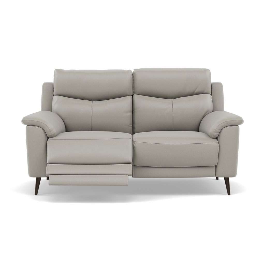 Revel 2 Seater Recliner Sofa - 2 Seater Sofa with 2 Power Recliners Cat 20S - Power Recliner with USB 2 Seater Sofas Sterling Home 14 BXS-251E GREY