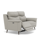 Revel 2 Seater Recliner Sofa - 2 Seater Sofa with 2 Power Recliners Cat 20S - Power Recliner with USB — BXS-251E GREY, gallery image 1