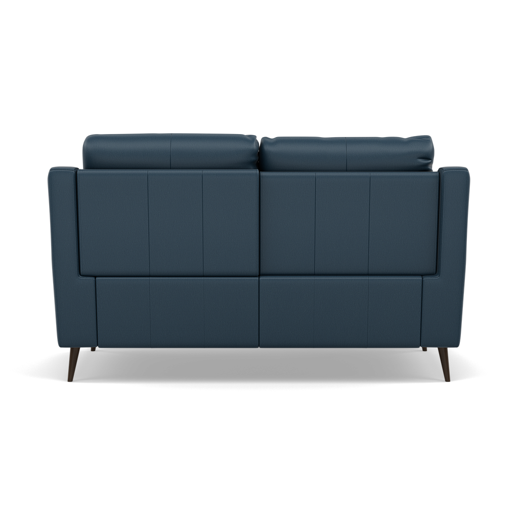 Revel 2 Seater Recliner Sofa - 2 Seater Sofa with 2 Power Recliners Cat 20S - Power Recliner with USB — BXS-313E OCEAN BLUE, gallery image 2