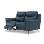 Revel 2 Seater Recliner Sofa - 2 Seater Sofa with 2 Power Recliners Cat 20S - Power Recliner with USB — BXS-313E OCEAN BLUE, gallery image 3