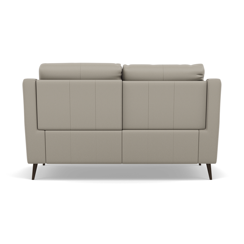 Revel 2 Seater Recliner Sofa - 2 Seater Sofa with 2 Power Recliners Cat 20S - Power Recliner with USB — BXS-946B FEATHER GREY, gallery image 2