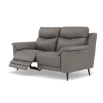 Revel 2 Seater Recliner Sofa - 2 Seater Sofa with 2 Power Recliners Cat 20S - Power Recliner with USB — NWS-042E ELEPHANT, gallery image 3