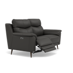 Revel 2 Seater Recliner Sofa - 2 Seater Sofa with 2 Power Recliners Cat 20S - Power Recliner with USB — NWS-517E SHALE GREY, gallery image 1