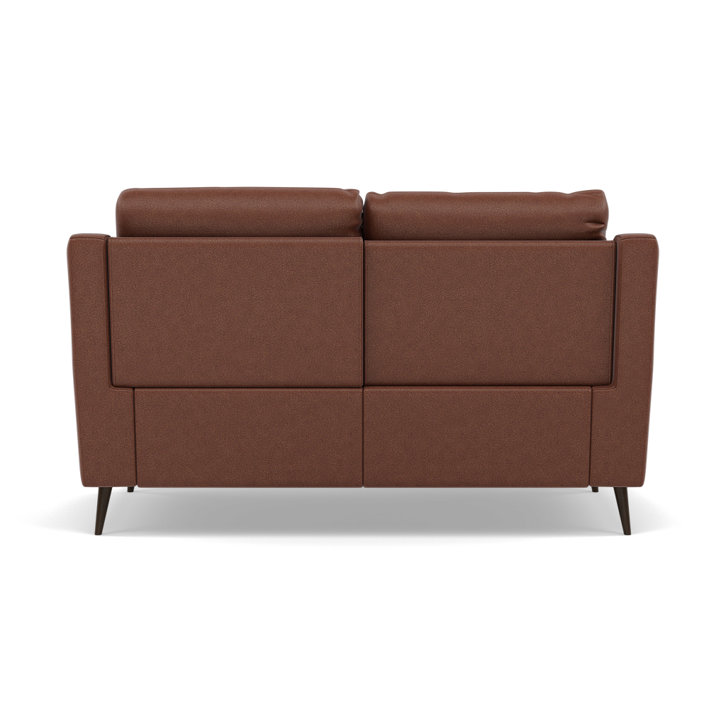 Revel 2 Seater Recliner Sofa - 2 Seater Sofa with 2 Power Recliners Fabric - Power Recliner with USB — BFA-BLJ-05 HAZELNUT, gallery image 2