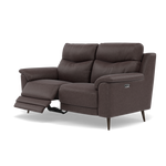 Revel 2 Seater Recliner Sofa - 2 Seater Sofa with 2 Power Recliners Fabric - Power Recliner with USB — BFA-BLJ-088 CHARCOAL GREY, gallery image 3