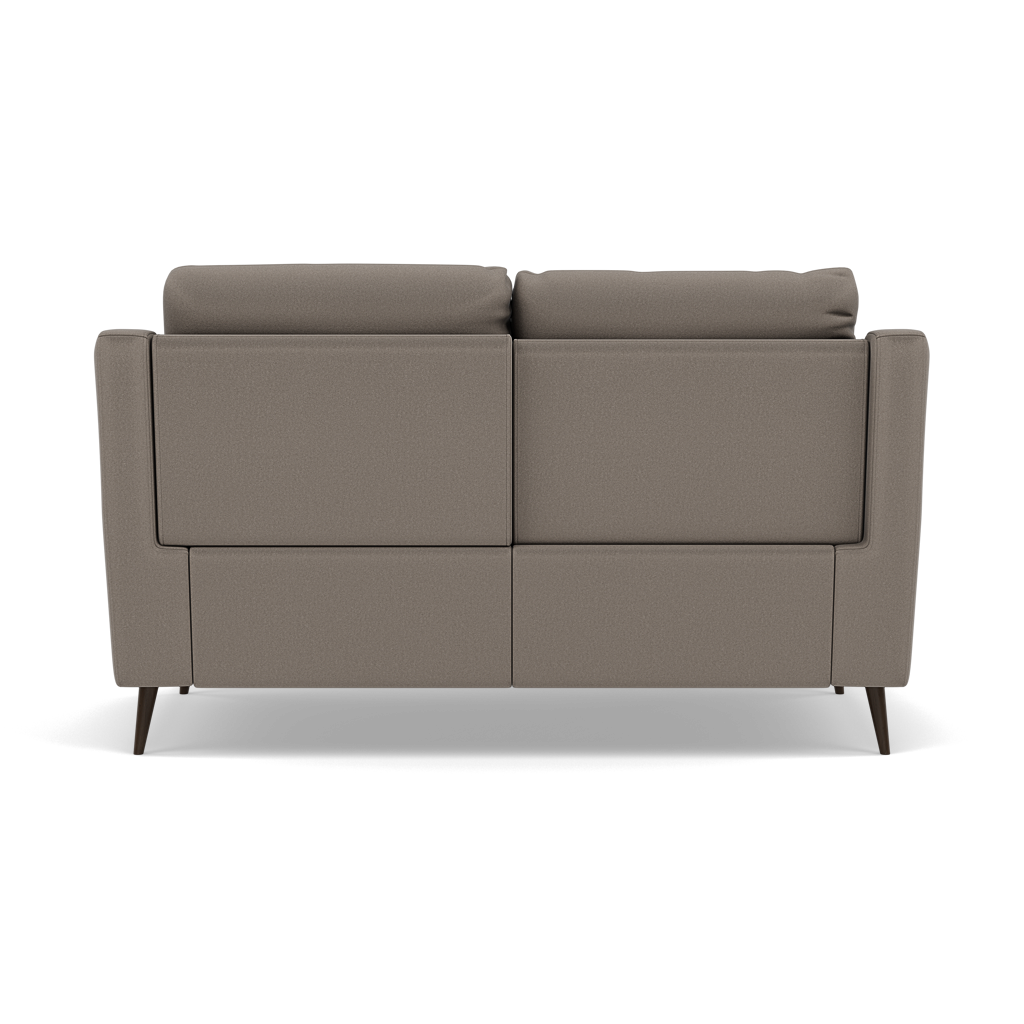 Revel 2 Seater Recliner Sofa - 2 Seater Sofa with 2 Power Recliners Fabric - Power Recliner with USB — BFA-MAD-03 DARK GREY, gallery image 2