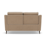Revel 2 Seater Recliner Sofa - 2 Seater Sofa with 2 Power Recliners Fabric - Power Recliner with USB — FAB-CAN-170 MUSHROOM, gallery image 2