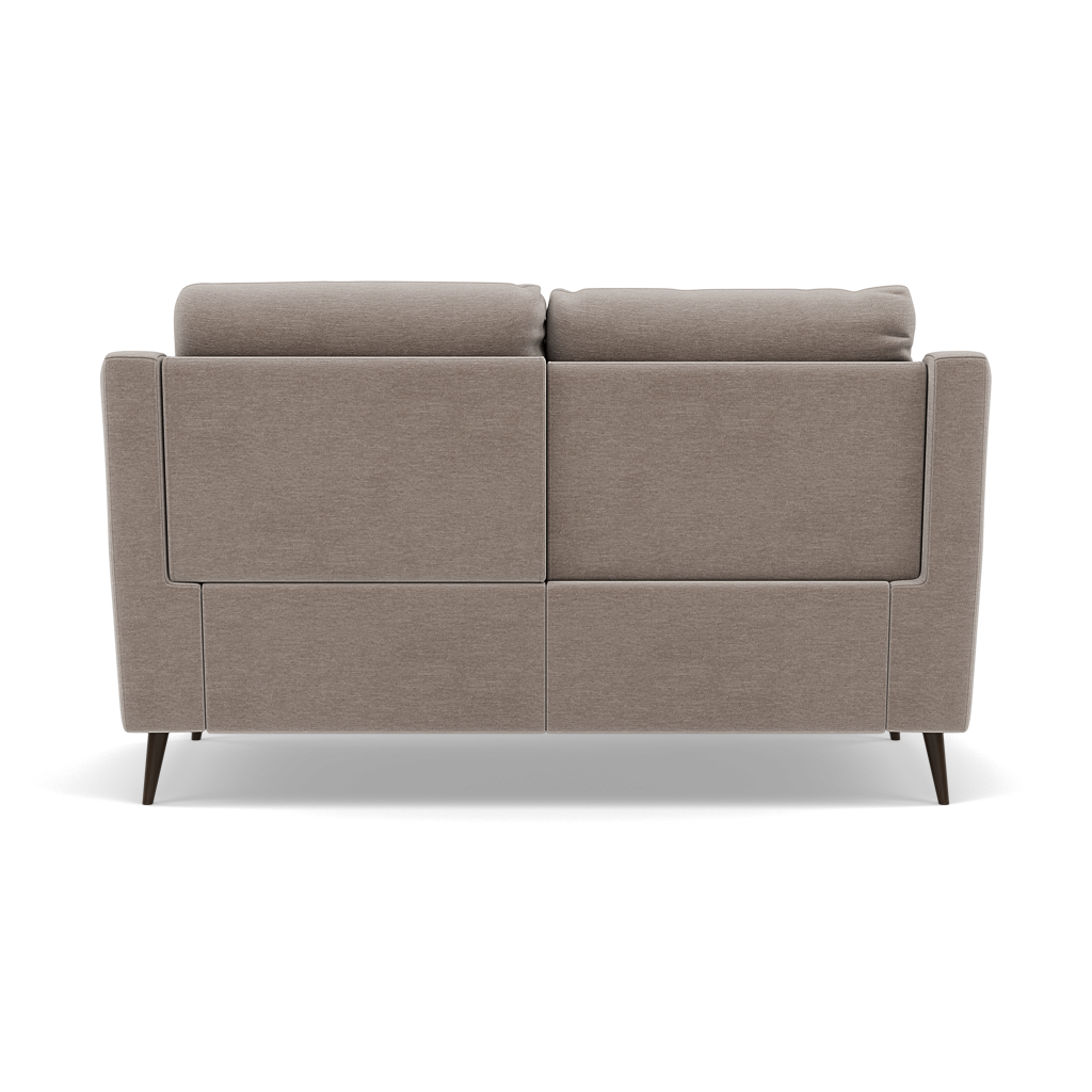 Revel 2 Seater Recliner Sofa - 2 Seater Sofa with 2 Power Recliners Fabric - Power Recliner with USB — FAB-CAN-452 GREY MIST, gallery image 2