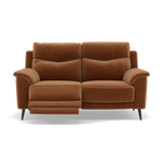 Revel 2 Seater Recliner Sofa - 2 Seater Sofa with 2 Power Recliners Fabric - Power Recliner with USB 2 Seater Sofas Sterling Home 13 FAB-CAN-500 CARAMEL