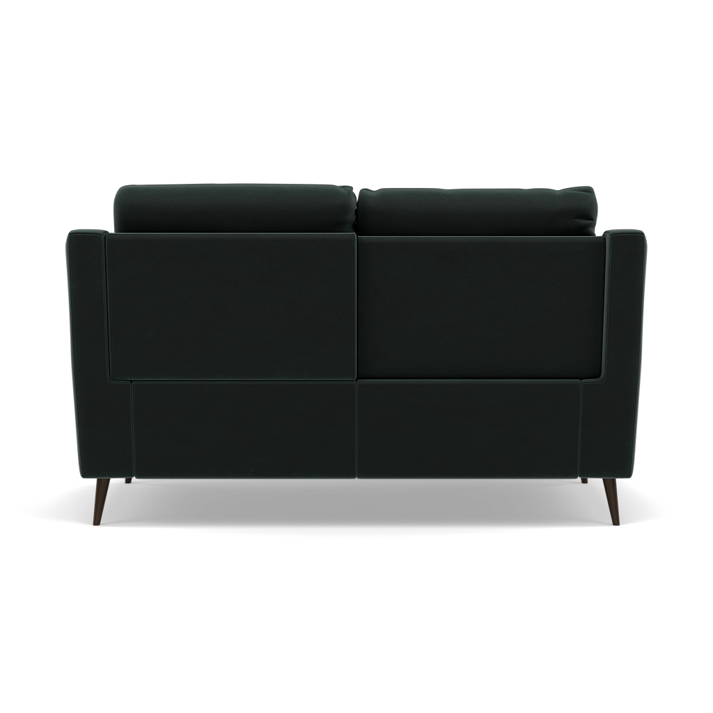 Revel 2 Seater Recliner Sofa - 2 Seater Sofa with 2 Power Recliners Fabric - Power Recliner with USB — FAB-MEG-21  CHARCOAL GREY, gallery image 2