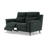 Revel 2 Seater Recliner Sofa - 2 Seater Sofa with 2 Power Recliners Fabric - Power Recliner with USB — FAB-MEG-21  CHARCOAL GREY, gallery image 3