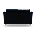 Revel 2 Seater Recliner Sofa - 2 Seater Sofa with 2 Power Recliners Fabric - Power Recliner with USB — FAB-MEG-28  NAVY, gallery image 2