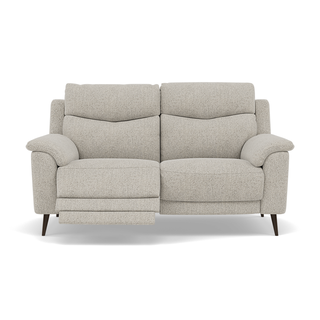 Revel 2 Seater Recliner Sofa - 2 Seater Sofa with 2 Power Recliners Fabric - Power Recliner with USB 2 Seater Sofas Sterling Home 14 FAB-MIL-104 OYSTER