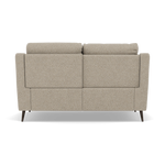 Revel 2 Seater Recliner Sofa - 2 Seater Sofa with 2 Power Recliners Fabric - Power Recliner with USB — FAB-MIL-120 MINK, gallery image 2