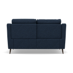 Revel 2 Seater Recliner Sofa - 2 Seater Sofa with 2 Power Recliners Fabric - Power Recliner with USB — FAB-MIL-303 NAVY, gallery image 2