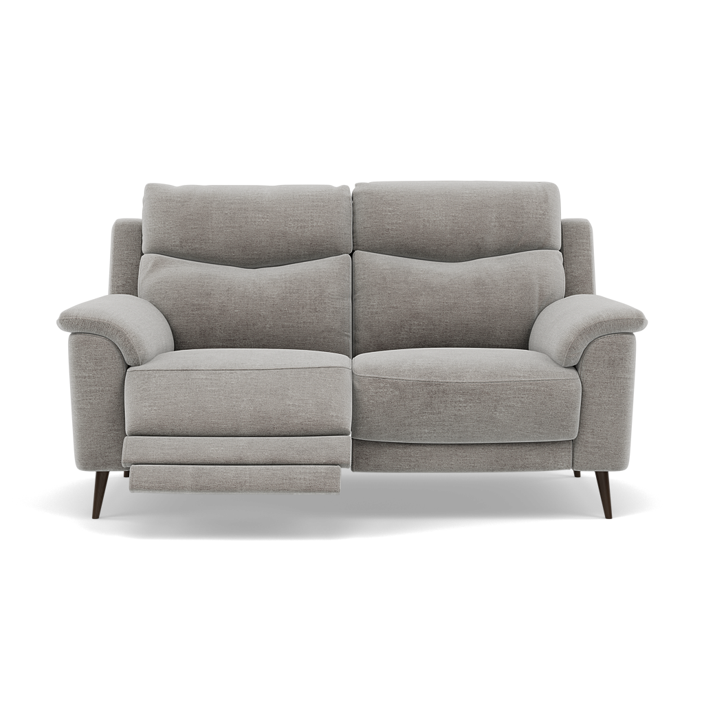 Revel 2 Seater Recliner Sofa - 2 Seater Sofa with 2 Power Recliners Fabric - Power Recliner with USB 2 Seater Sofas Sterling Home 22 FAB-NTS - 11 DOVE