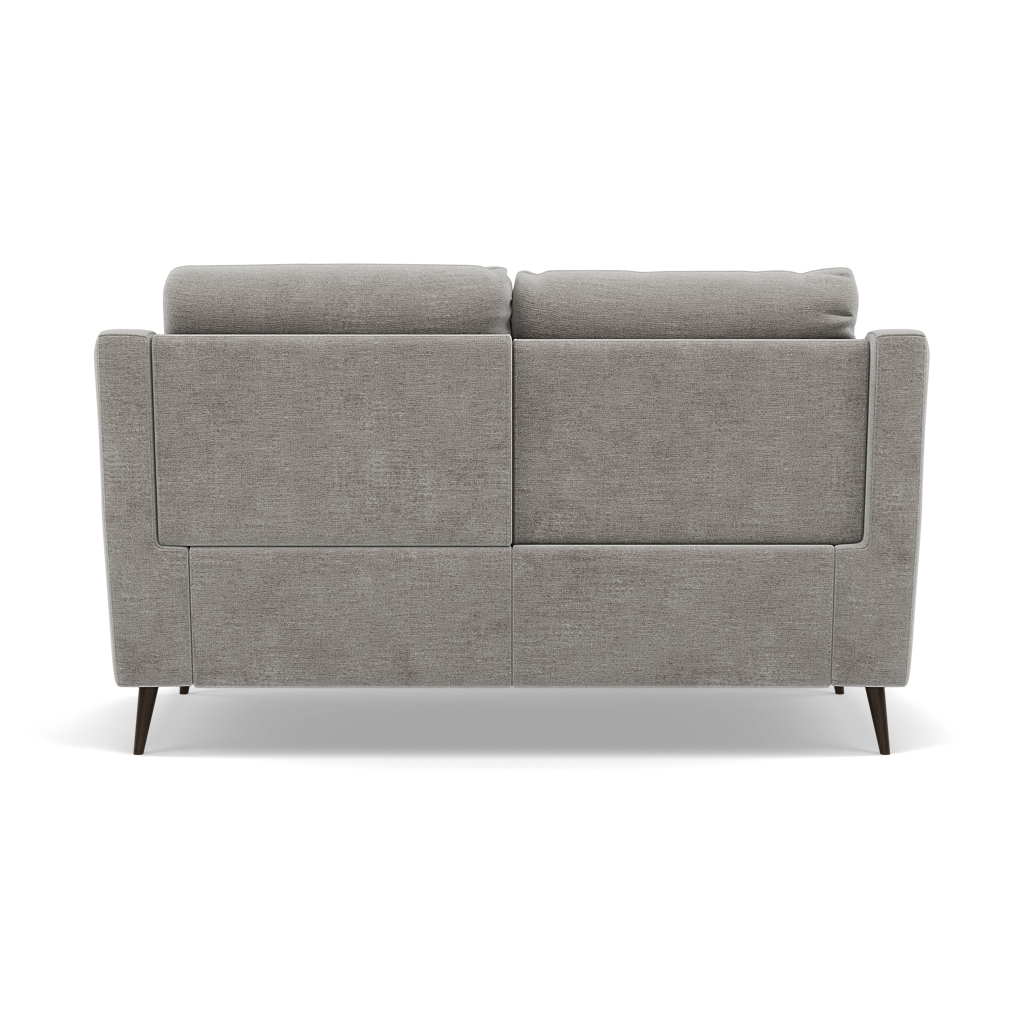 Revel 2 Seater Recliner Sofa - 2 Seater Sofa with 2 Power Recliners Fabric - Power Recliner with USB — FAB-NTS - 11 DOVE, gallery image 2