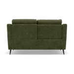 Revel 2 Seater Recliner Sofa - 2 Seater Sofa with 2 Power Recliners Fabric - Power Recliner with USB — FAB-NTS - 16 OLIVE GREEN, gallery image 2