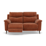 Revel 2 Seater Recliner Sofa - 2 Seater Sofa with 2 Power Recliners Fabric - Power Recliner with USB 2 Seater Sofas Sterling Home 21 FAB-NTS - 17 TERRACOTTA