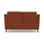 Revel 2 Seater Recliner Sofa - 2 Seater Sofa with 2 Power Recliners Fabric - Power Recliner with USB — FAB-NTS - 17 TERRACOTTA, gallery image 2