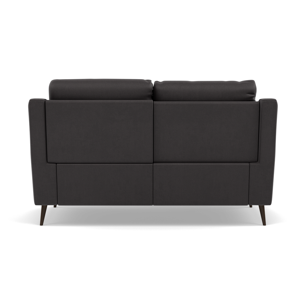 Revel 2 Seater Recliner Sofa - 2 Seater Sofa with 2 Power Recliners Fabric - Power Recliner with USB — SFA-PEY-08 GRAPHITE, gallery image 2