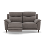 Revel 2 Seater Recliner Sofa - 2 Seater Sofa with 2 Power Recliners Fabric - Power Recliner with USB