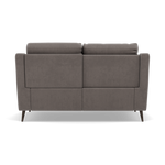 Revel 2 Seater Recliner Sofa - 2 Seater Sofa with 2 Power Recliners Fabric - Power Recliner with USB — SFA-PEY-09 DOVE, gallery image 2