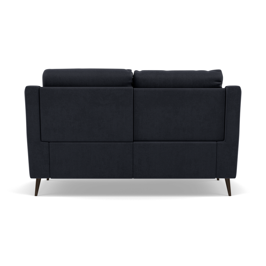Revel 2 Seater Recliner Sofa - 2 Seater Sofa with 2 Power Recliners Fabric - Power Recliner with USB — SFA-PEY-10 CHARCOAL, gallery image 2