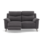Revel 2 Seater Recliner Sofa - 2 Seater Sofa with 2 Power Recliners Fabric - Power Recliner with USB