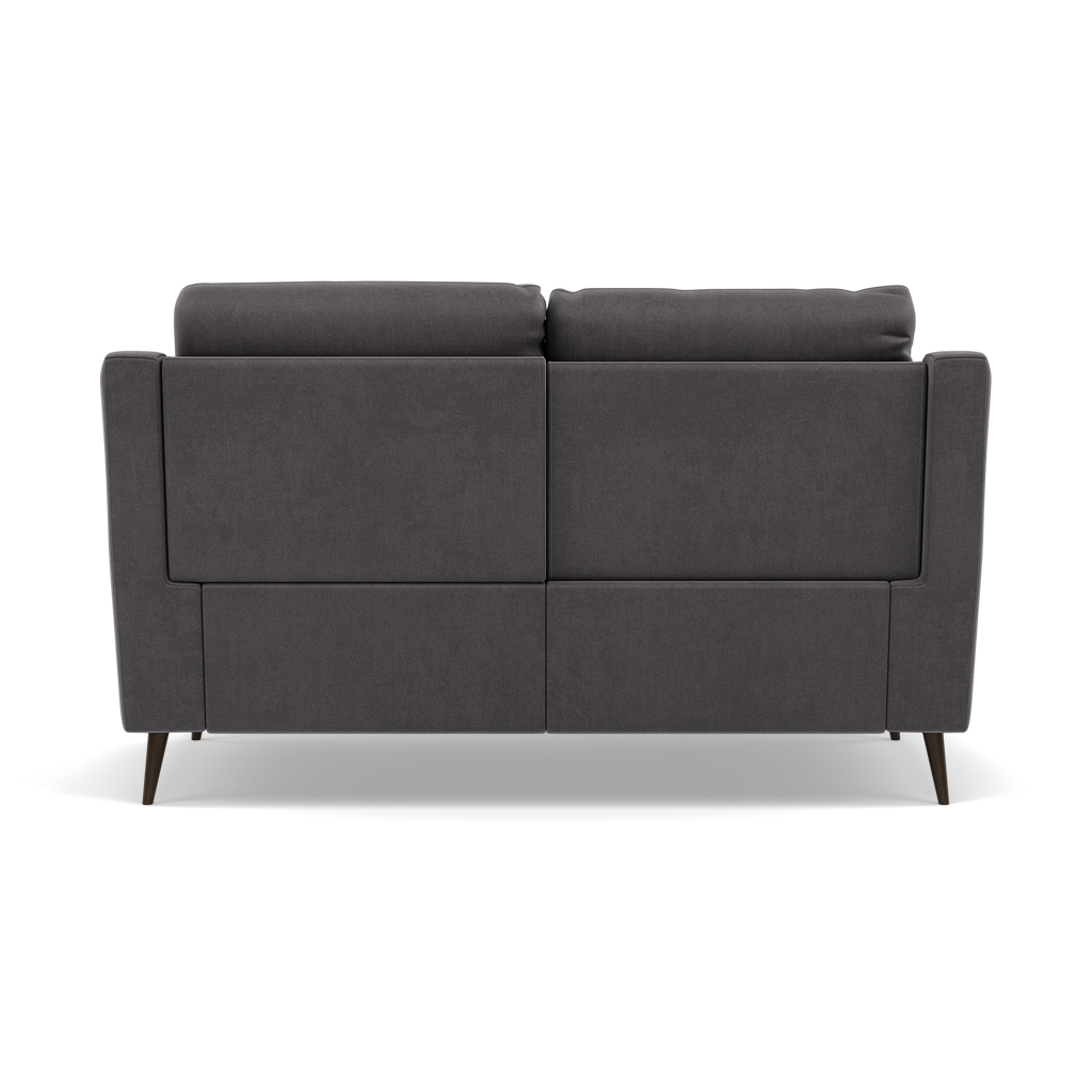 Revel 2 Seater Recliner Sofa - 2 Seater Sofa with 2 Power Recliners Fabric - Power Recliner with USB — SFA-PEY-12 ELEPHANT, gallery image 2