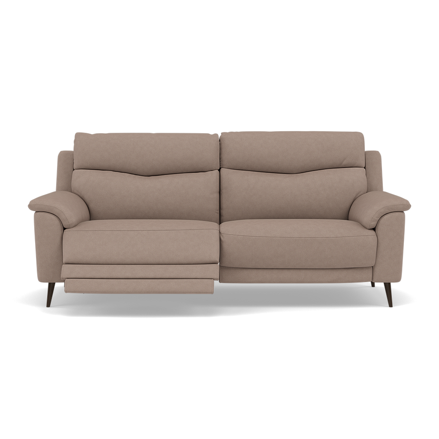 Revel 3 Seater Recliner Sofa - 2.5 Seater Sofa with 2 Power Recliners Fabric Sterling Home BFA-BLJ-946 SILVER GREY 2