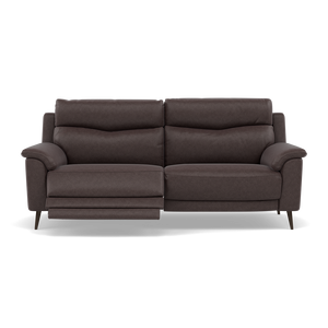 Revel 3 Seater Recliner Sofa - 2.5 Seater Sofa with 2 Power Recliners Fabric - Power Recliner with USB Sterling Home 1 BFA-BLJ-088 CHARCOAL GREY