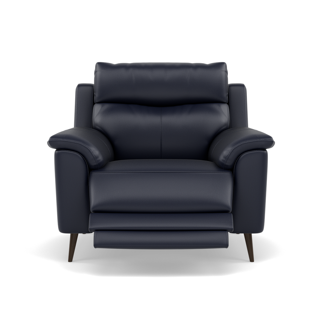 Revel Recliner Armchair - Power Recliner Chair Cat 20S - Power Recliner with USB Armchairs Sterling Home 21 BXS-036C NAVY